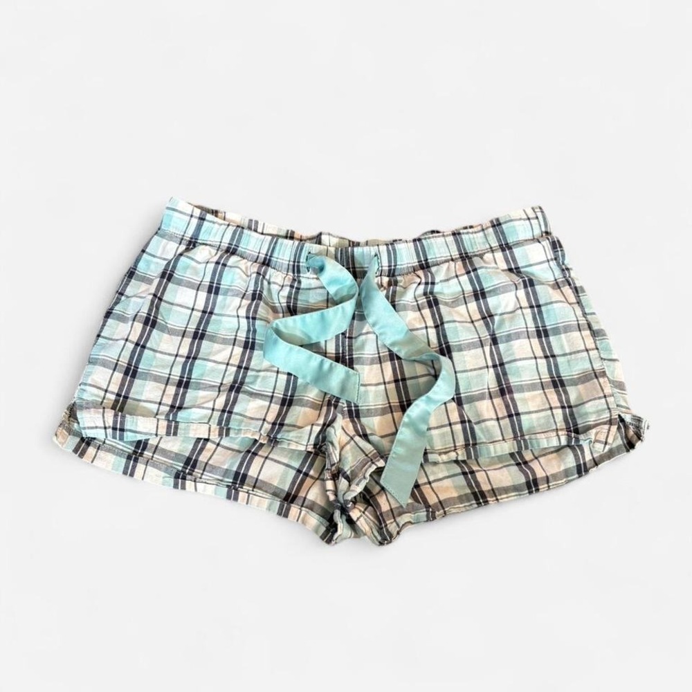 Vintage Y2K Authentic Old Navy Plaid Check Low Rise Shorts Size Medium